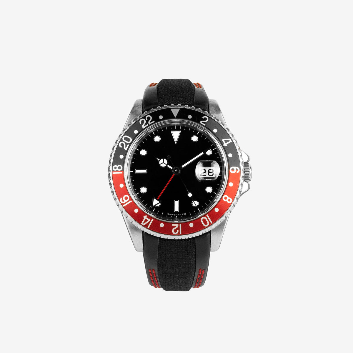 943 Fram, Cinturino in pelle e cordura compatibile con Rolex