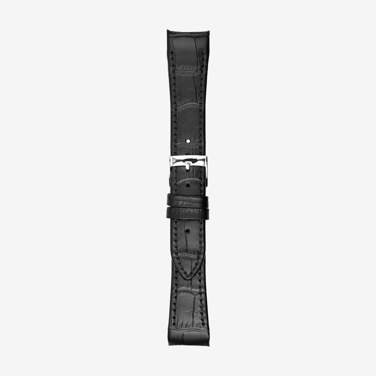 946 Cinturino in pelle opaca stampa alligatore compatibile anche per Rolex