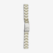 9625MG Two tone stainless steel bracelet with straight ends